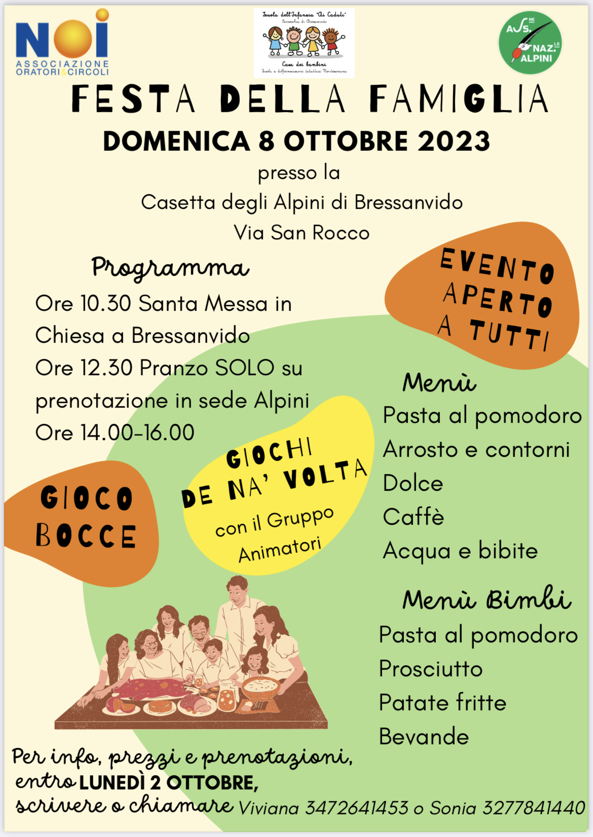 FESTA DELLA FAMIGLIA 2023 A POIANELLA